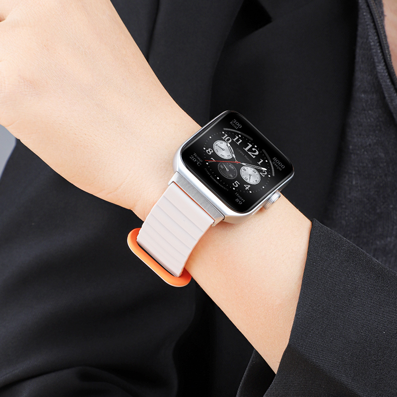 适用oppo watch3pro/3/se表带智能运动手表oppowatch 2/1硅胶磁吸回环表带三代男女款个性创意潮高级非原装怎么看?