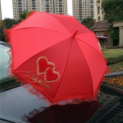 紅傘結婚大紅色折疊雨傘婚禮新娘女方出嫁陪嫁三折傘創意婚慶用品在類目 居家日用, 傘/雨具/防雨/防潮, 傘中 - 來自Buy2taobao.com提供專業的淘寶代購服務
