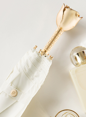 觅雨missrain玫瑰花雨伞女晴雨两用防紫外线遮阳伞太阳伞高级礼物