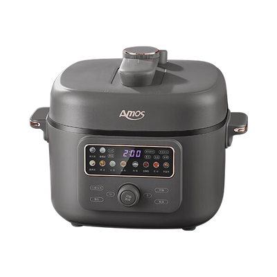 亚摩斯纯钛无涂层内胆电压力锅