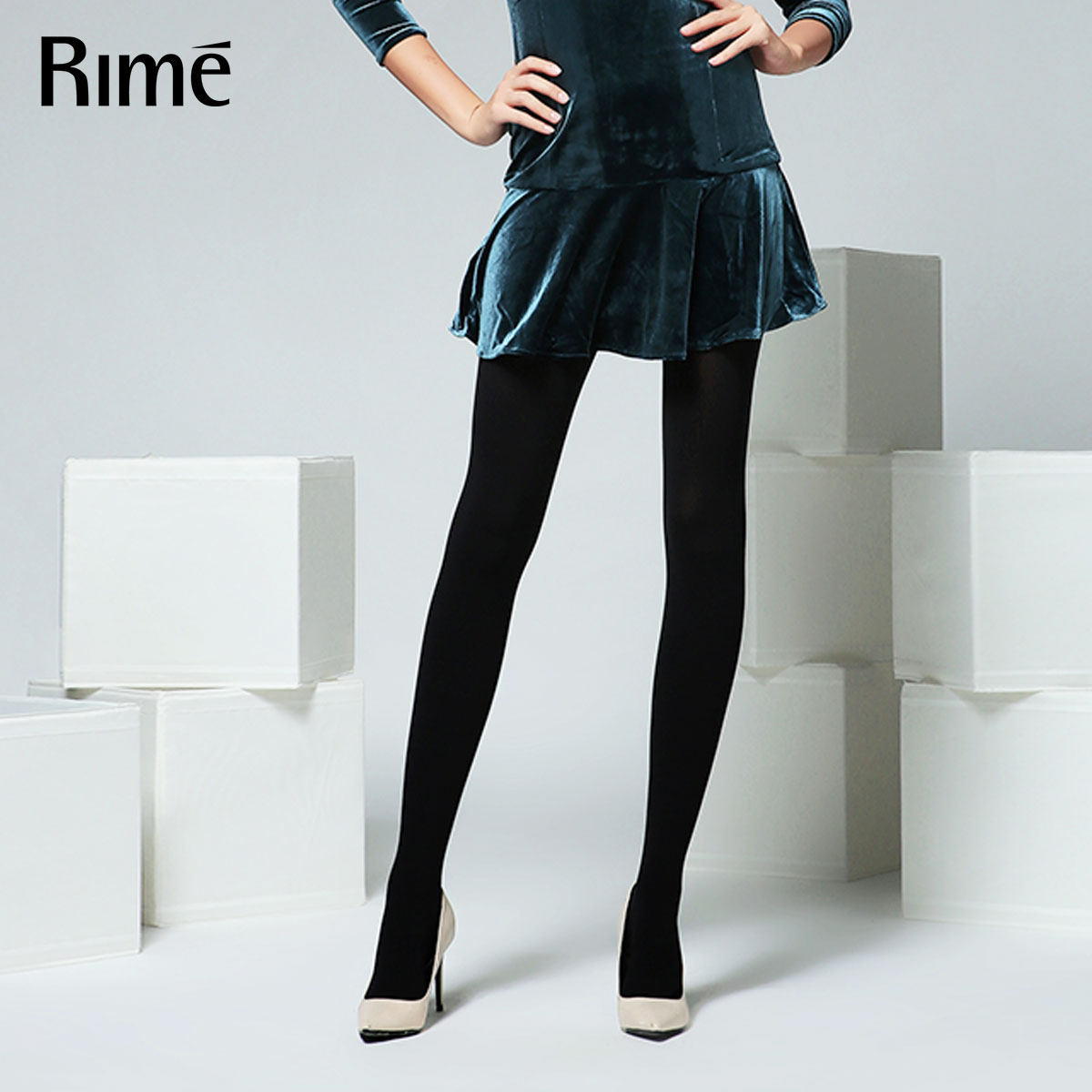 rime韵魅130d中厚连裤袜春秋冬天鹅绒丝袜性感透气耐穿女袜子