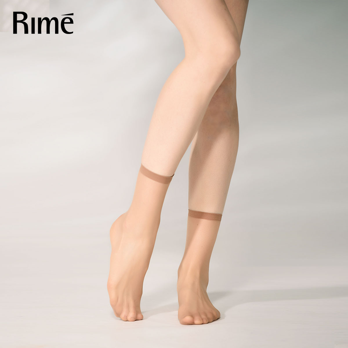 双装rime薄款隐形女短丝袜