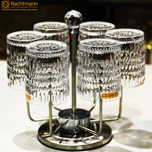 德国进口水晶玻璃家用威士忌杯洋酒杯冷水杯啤酒果汁牛奶杯子套装