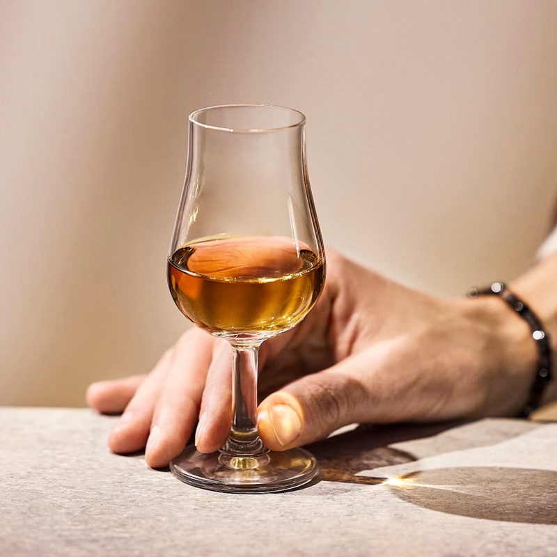 波兰进口KROSNO水晶玻璃威士忌品鉴杯洋酒杯闻香杯甜酒杯郁金香杯