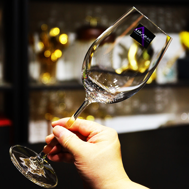 泰国进口lucaris水晶玻璃红酒杯家用欧式葡萄酒杯高脚杯香槟杯