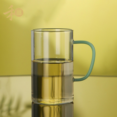 禾器新款金标清简杯水杯绿茶杯