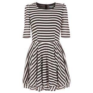 国内线下古源专柜代购 非质量问题no退no换 黑白条纹连衣裙