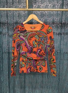 国内线下专柜代购古源腰节打裥长袖休闲服 非质量问题no退no换