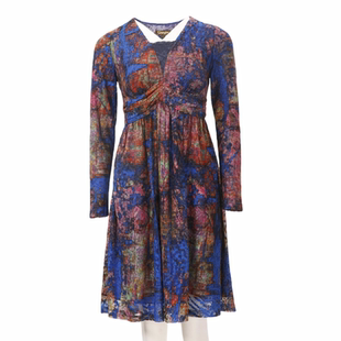 no退no换介意者慎拍 连衣裙 国内线下古源代购 蕾丝网V领长袖