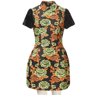 no退no换介意者慎拍 连衣裙 国内线下古源代购 绒毛短袖