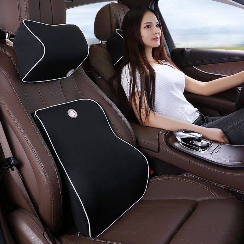 汽车腰靠头枕记忆棉腰垫靠背护腰部支撑靠垫车用车载座椅头枕套装,汽车用品/电子/清洗/改装,腰靠,淘宝优惠券,粉丝福利购,淘宝优惠卷