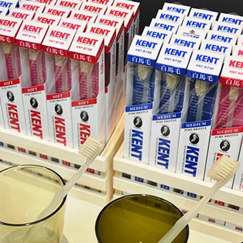 KENT日本清洁软毛牙刷