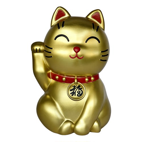 招财猫墙面遮丑补洞壁挂装饰开业乔迁新居酒柜书桌儿童房摆件礼品