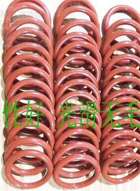 红黑白O型密封硅胶圈线径1.9外径5 6 7 8 9 10 11 12 13 14 15 16