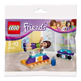 LEGO Friends㊣乐高好朋友30400健身横杠女孩系列人仔玩具拼砌包