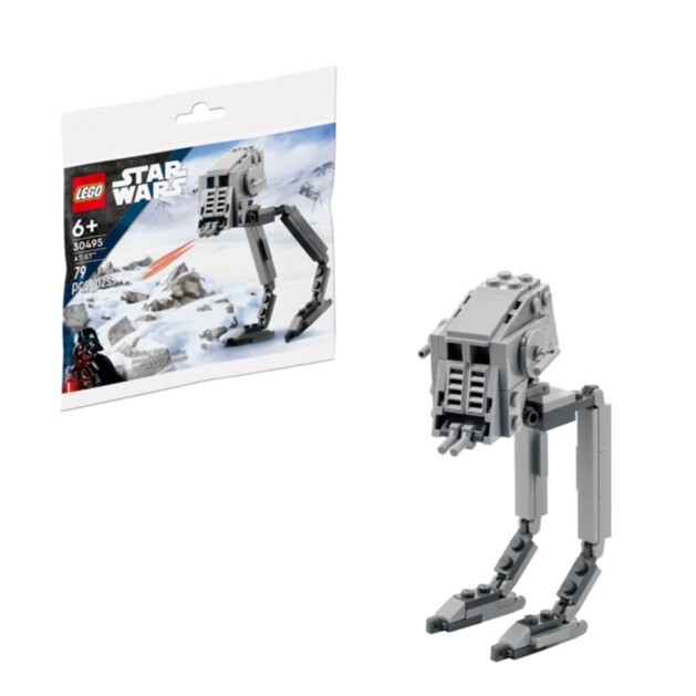 正品LEGO乐高拼砌包 30495AT-ST步行机 星球大战系列儿童玩具礼物