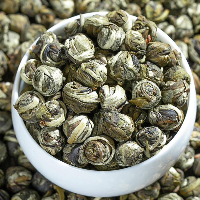 新茶茉莉龙珠白龙珠浓香型茉莉花茶30g品鉴装老茶客推荐 U享