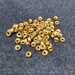 1.8元 手办散货金色圈配件手办魔改材料废品零件 2个国版
