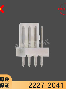 molex连接器 22-27-2041 2227-2041 22272041 针座4P 原装现货
