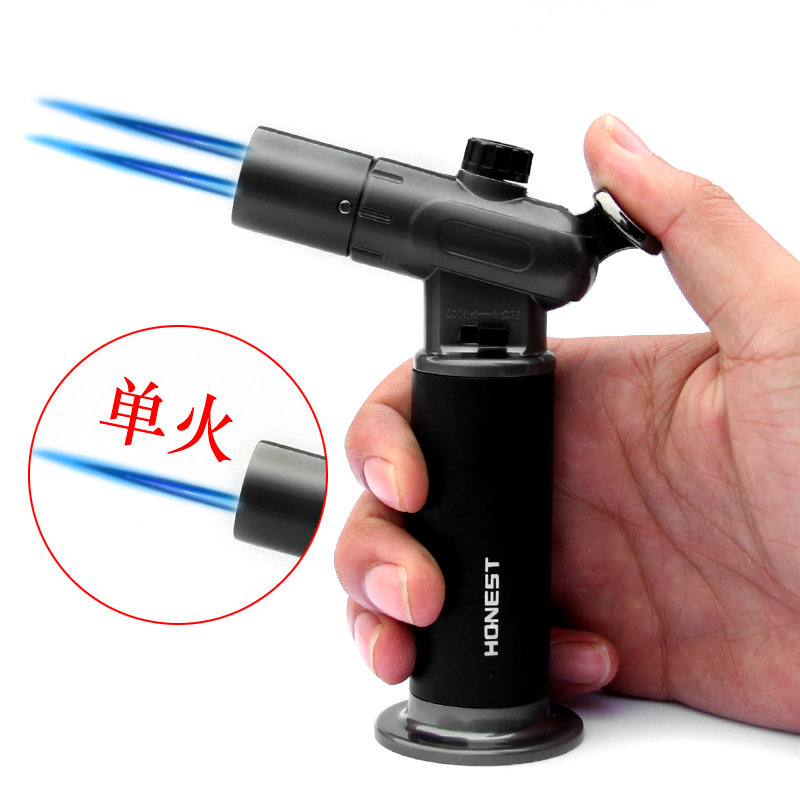 百诚直冲打火机防风高温焊枪家用