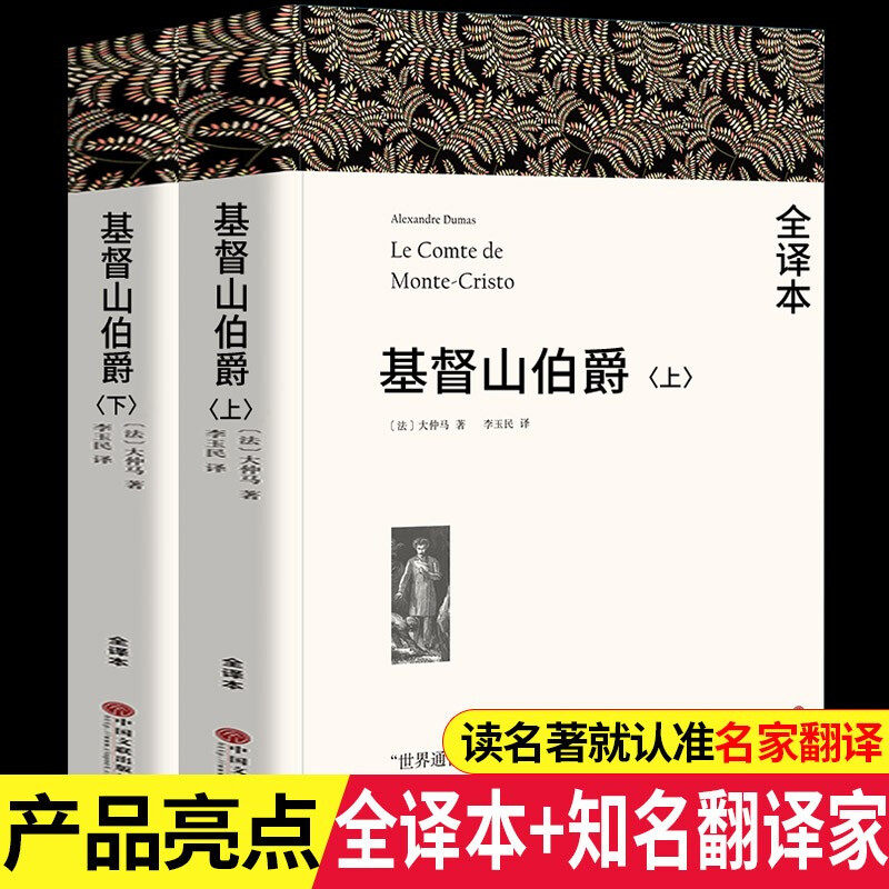 基督山伯爵正版书籍原大仲