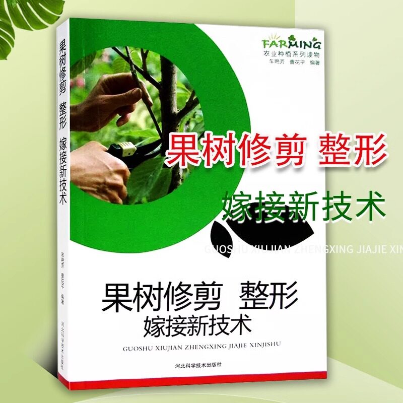 正版速发 果树修剪整形嫁接新技术 图文本工具使用果树整形修剪时期和修剪方法常见果树的嫁接园艺农业种植系列读物书籍