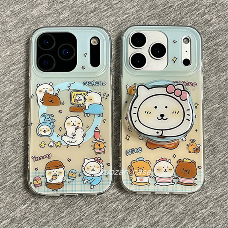 适用魅族21手机壳meizu20吃货自嘲熊18x磁吸支架17pro小众高级16th卡通可爱情侣note卡通可爱少女classic时尚