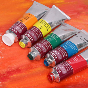 德国原装进口LUKAS卢卡斯1862系列油画颜料M级(大师级)37ML