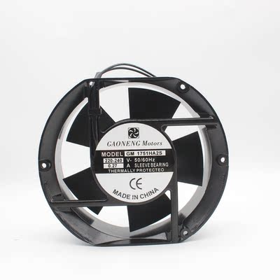 全新GAONENG Motors GM1751HA2B/HA2S 220V 0.27A 17251 机柜风扇