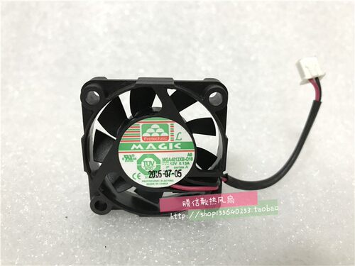 原装 MAGIC MGA4012XB-O10 12V 0.13A 4CM 4010 散热风扇