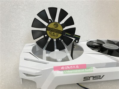 全新原装ASUS DUAL GeForce GTX1060-O6G显卡PLD09210S12HH F风扇