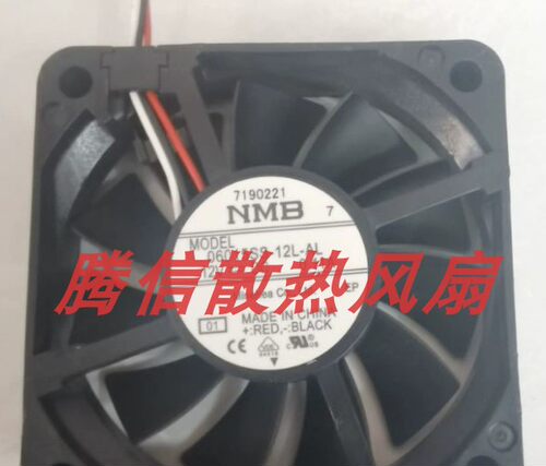 原装NMB-MAT 06015SS-12N-AA 6015 12V 0.17A 变频器散热风扇