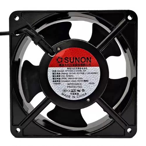 建准220V  SUNON DP200A2123XBL XBT4寸12038 12CM 散热风扇HSL
