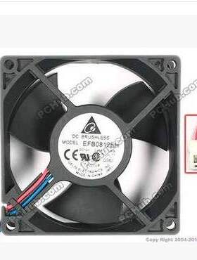 原装台达EFB0812EH-BROO 8025 12V 0.42A 8CM停转报警 散热风扇