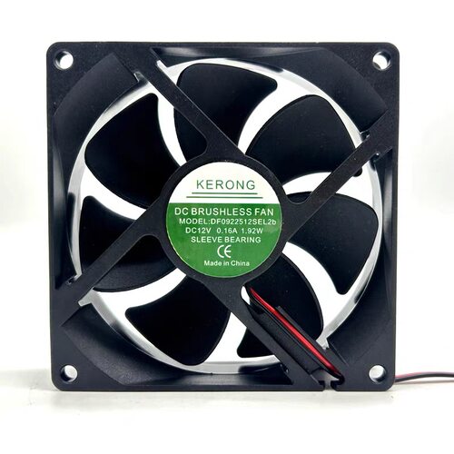 原装KERONG DF0922512SEL2b 12V 0.16A 1.92W  9CM 散热风扇