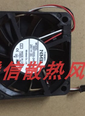 全新原装 06015SS-24L-AA 6CM6015 24V0.07A 2线散热风扇