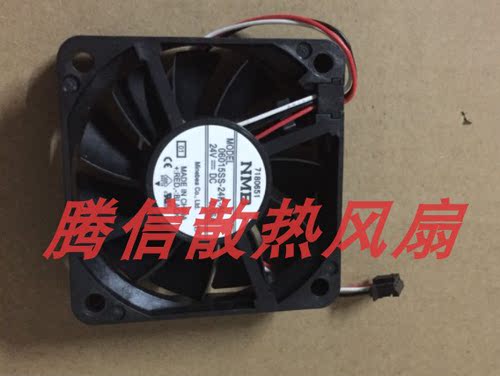 全新原装 06015SS-24L-AA 6CM6015 24V0.07A 2线散热风扇