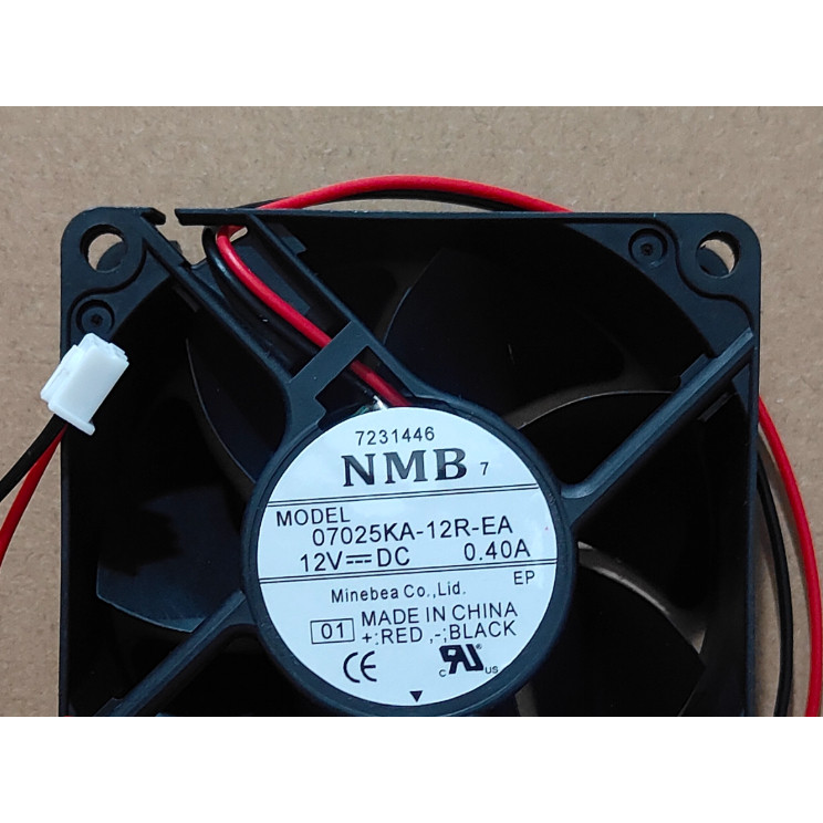 原装NMB 7CM 07025KA-12R-EA 12V 0.40A变频器散热风扇