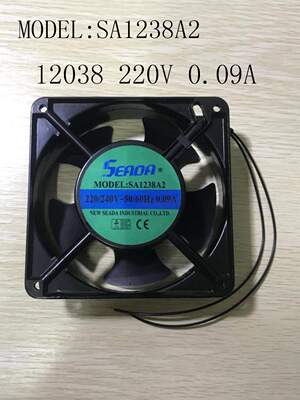 全新台湾SEADA立德 12038散热风扇 SA1238A2 220/240V 0.09A 轴流