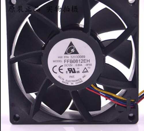 原装台达 8025 FFB0812EH 12V 0.8A 8CM PWM 温控 大风量散热风扇