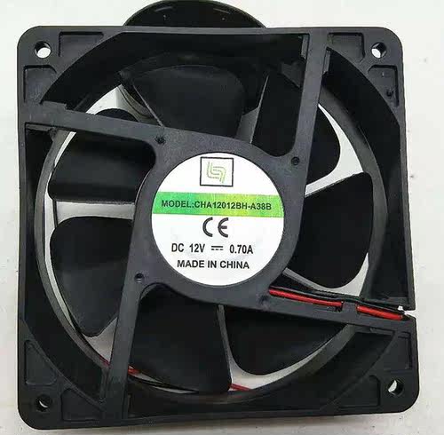 全新原装 CAC CHA12012BH-A38B DC12V 0.70A 2线 散热风扇