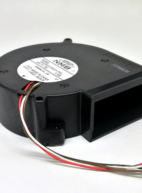 NMB 9733 24V双滚珠离心涡轮风扇BG0903-B057-P0L PWM温控鼓风机