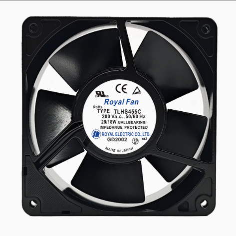 日本ROYALFAN TYPE TLHS455C 200V 20/18W 全金属 耐高温散热风扇