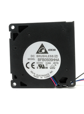 台达5CM5010鼓风机BFB0505HHA-C 5V笔记本风扇离心涡轮双滚珠风扇