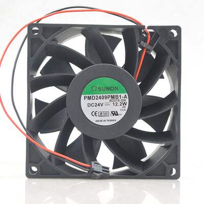 SUNON 9CM 24V 12.2W 9238 PMD2409PMB1-A  ATV71变频器风扇