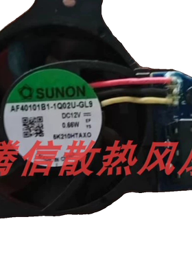 AF40101B1-1Q02U-GL9 建准 4010 12v  0.66W 散热风扇