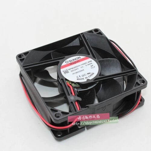MF80252V3-1000C-A99 SUNON建准风扇 8025 24V 8CM静音变频器风扇