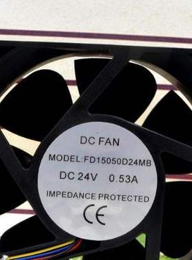 FD15050D24MB 24V 15CM 15050 IP55防水 排风/气 大风量 散热风扇