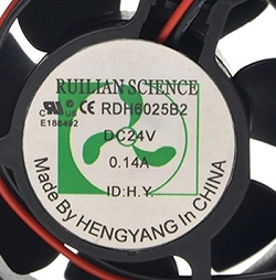 RDH6025B2 RDH6025B DC24V 0.14A 原装欣瑞联 60*60*25MM轴流风扇