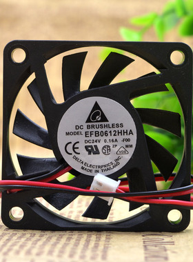 原装 Delta/台达 6CM 24V 0.16A 6010 EFB0624HHA 变频器 薄 风扇